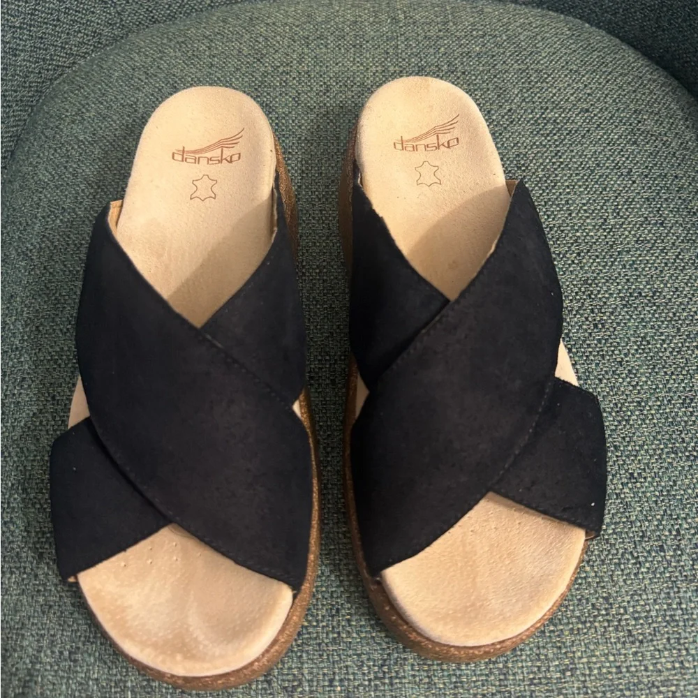 Dansko Bridget Slide Black 42 - Picture 2 of 5